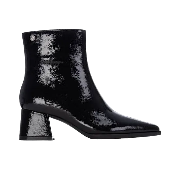 XTI women's black ankle boot