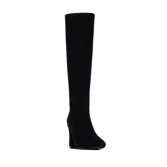 XTI women's black knee high boots