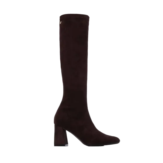 XTI women's brown knee high boots