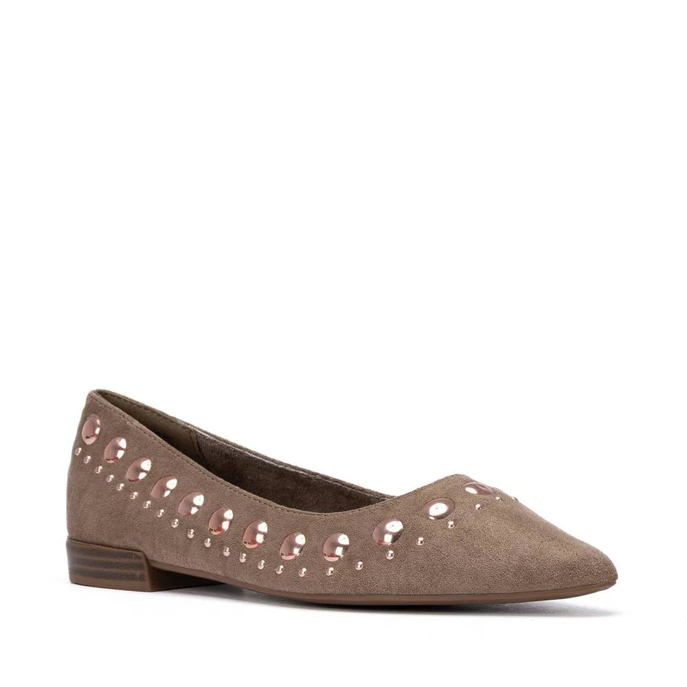 XTI Womens Shoe 146223 Taupe