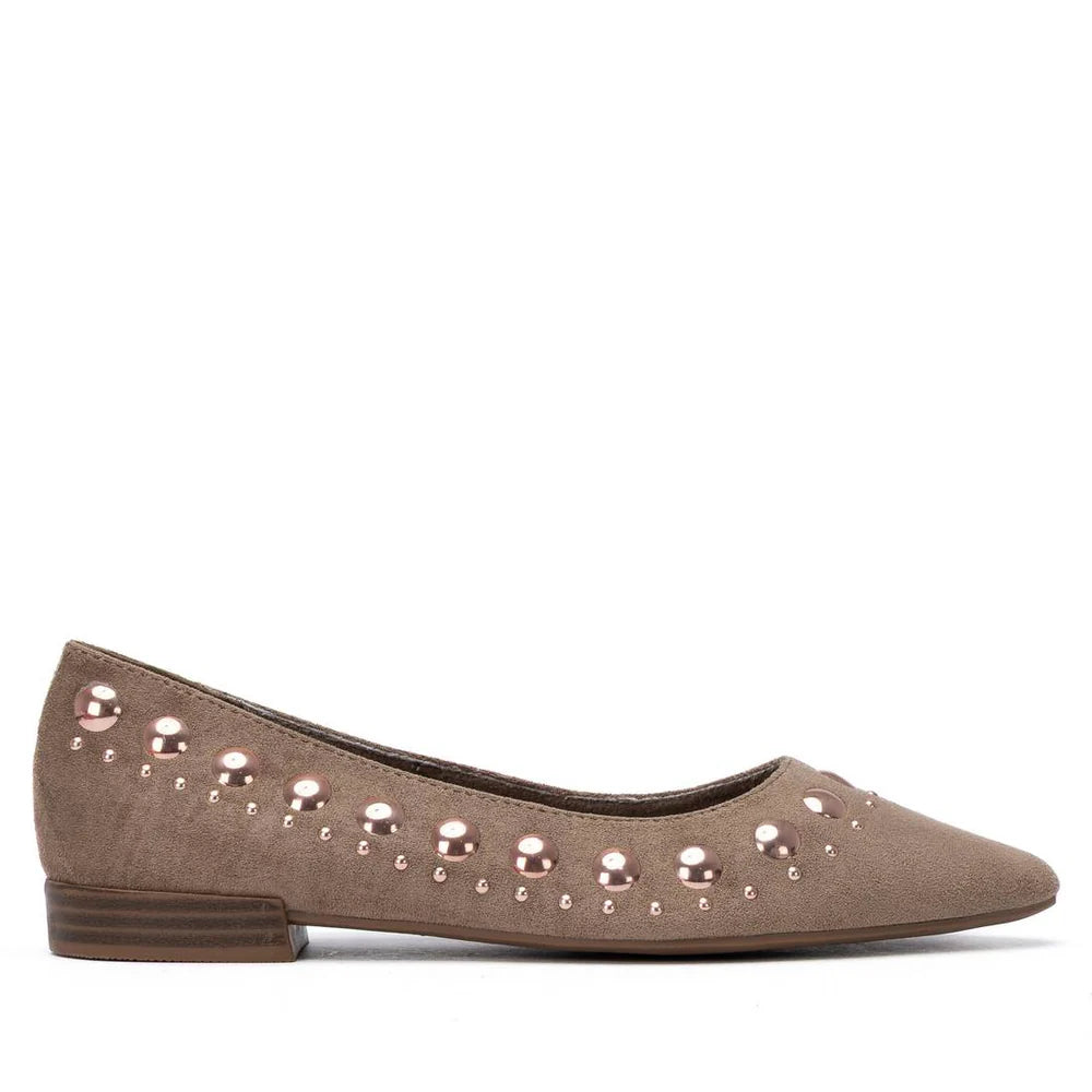 XTI Womens Shoe 146223 Taupe