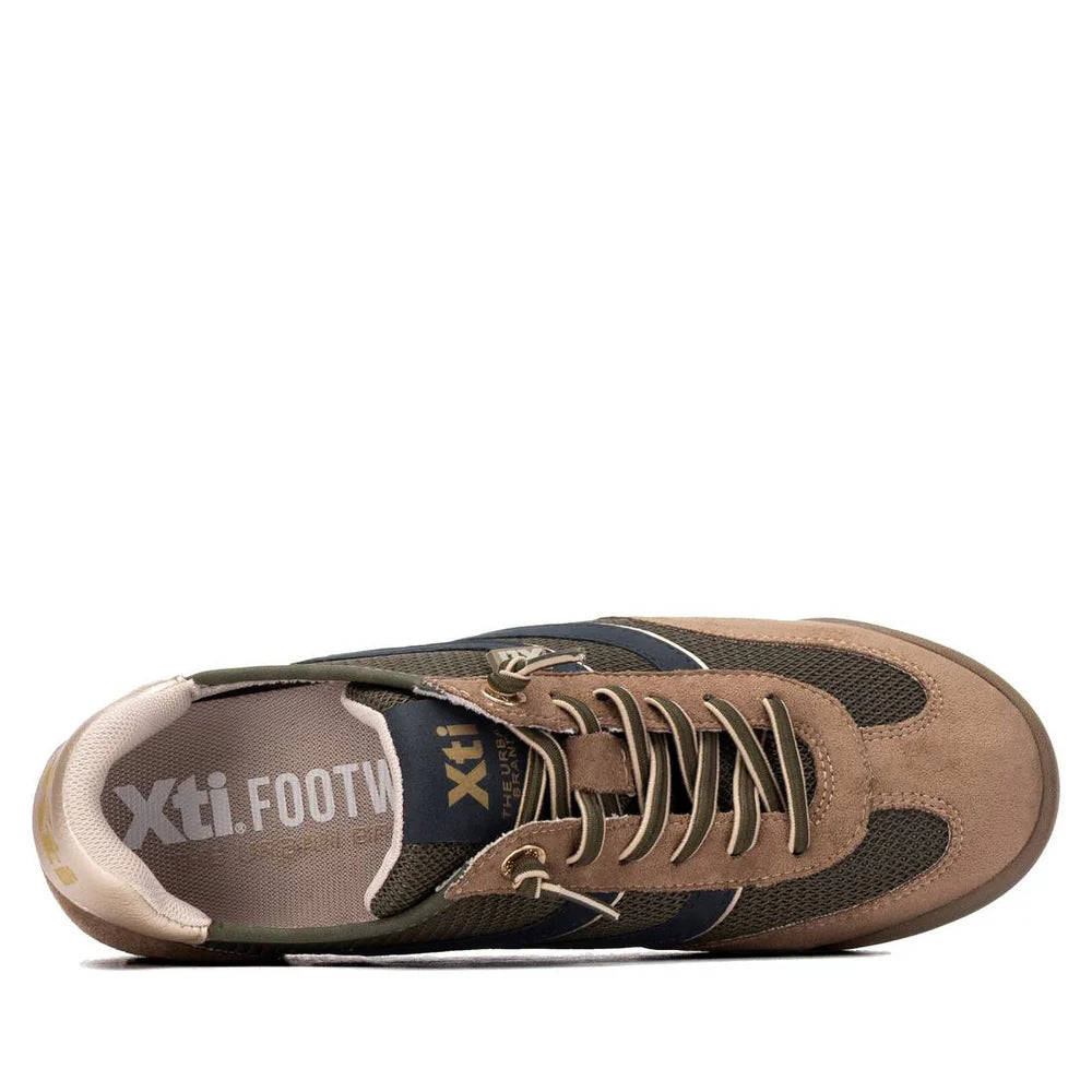 XTI Womens Trainer 146156 Kaki