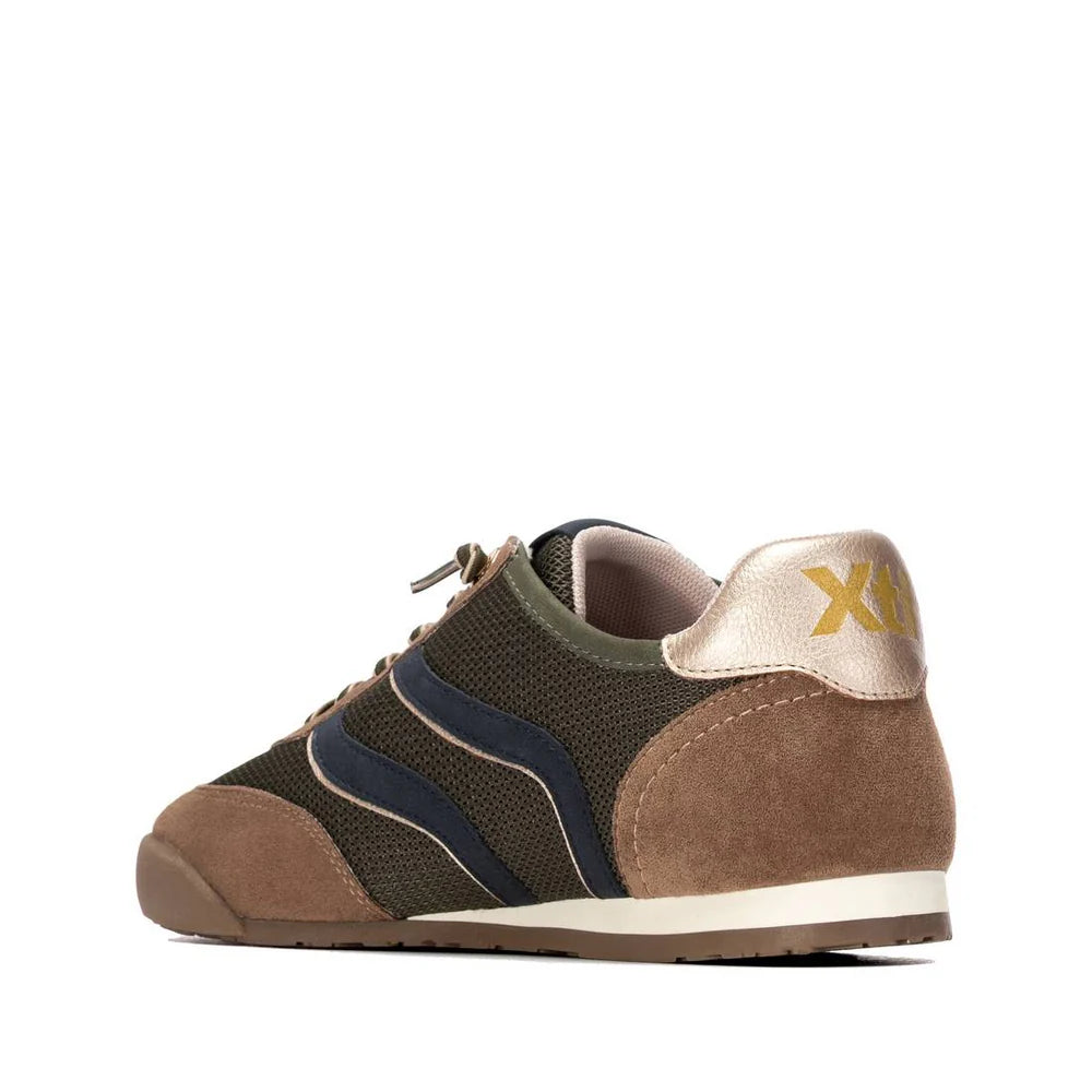 XTI Womens Trainer 146156 Kaki