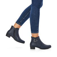 Rieker Womens Boot Y0775-14 Pazifik