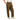 Yaya women's teak brown woven straight-leg trousers