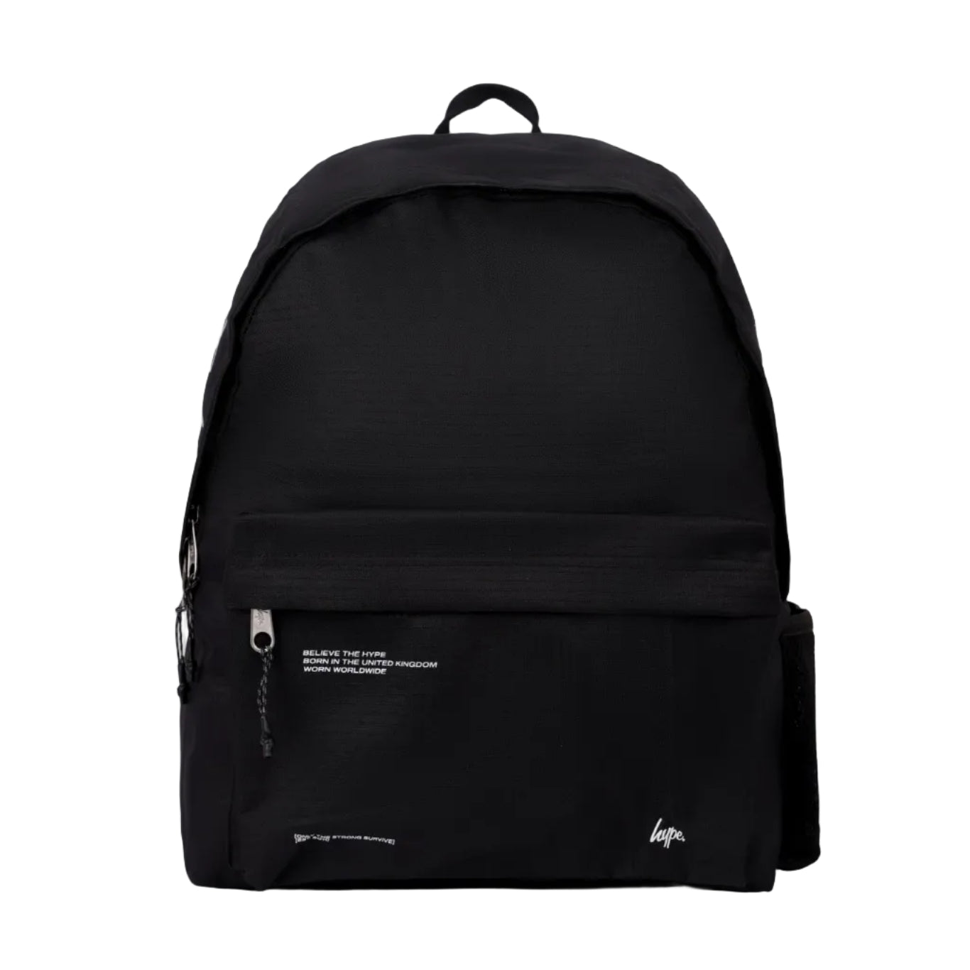 Hype Unisex Black Ripstop Tech Backpack