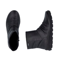 Rieker Womens Boot Z0066-00 Black
