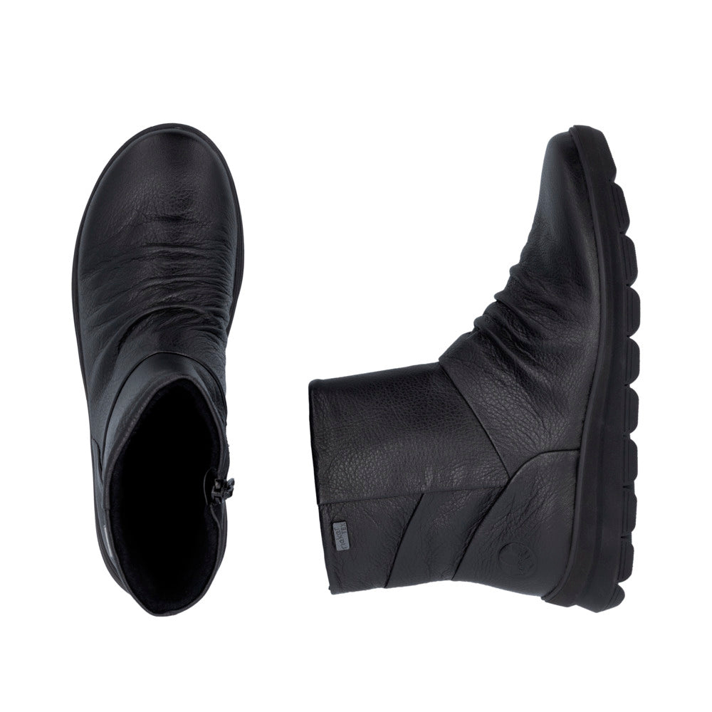 Rieker Womens Boot Z0066-00 Black
