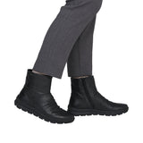 Rieker Womens Boot Z0066-00 Black