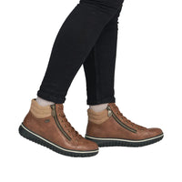 Rieker Womens Ankle Boot Z4263-24 Brown