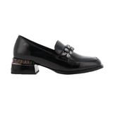 Zanni & Co Womens Loafer Tongling Ink Patent