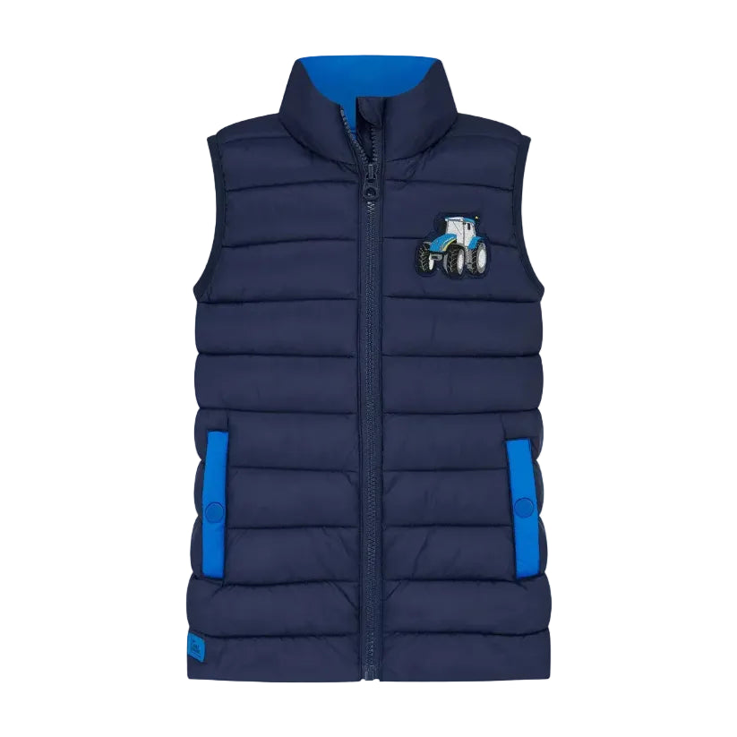 Lighthouse Boys Gilet Abel Blue Tractor