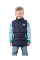 Lighthouse Boys Gilet Abel Green Tractor