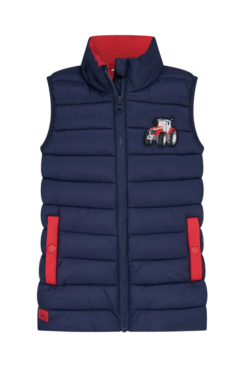 Lighthouse Boys Gilet Abel Red Tractor