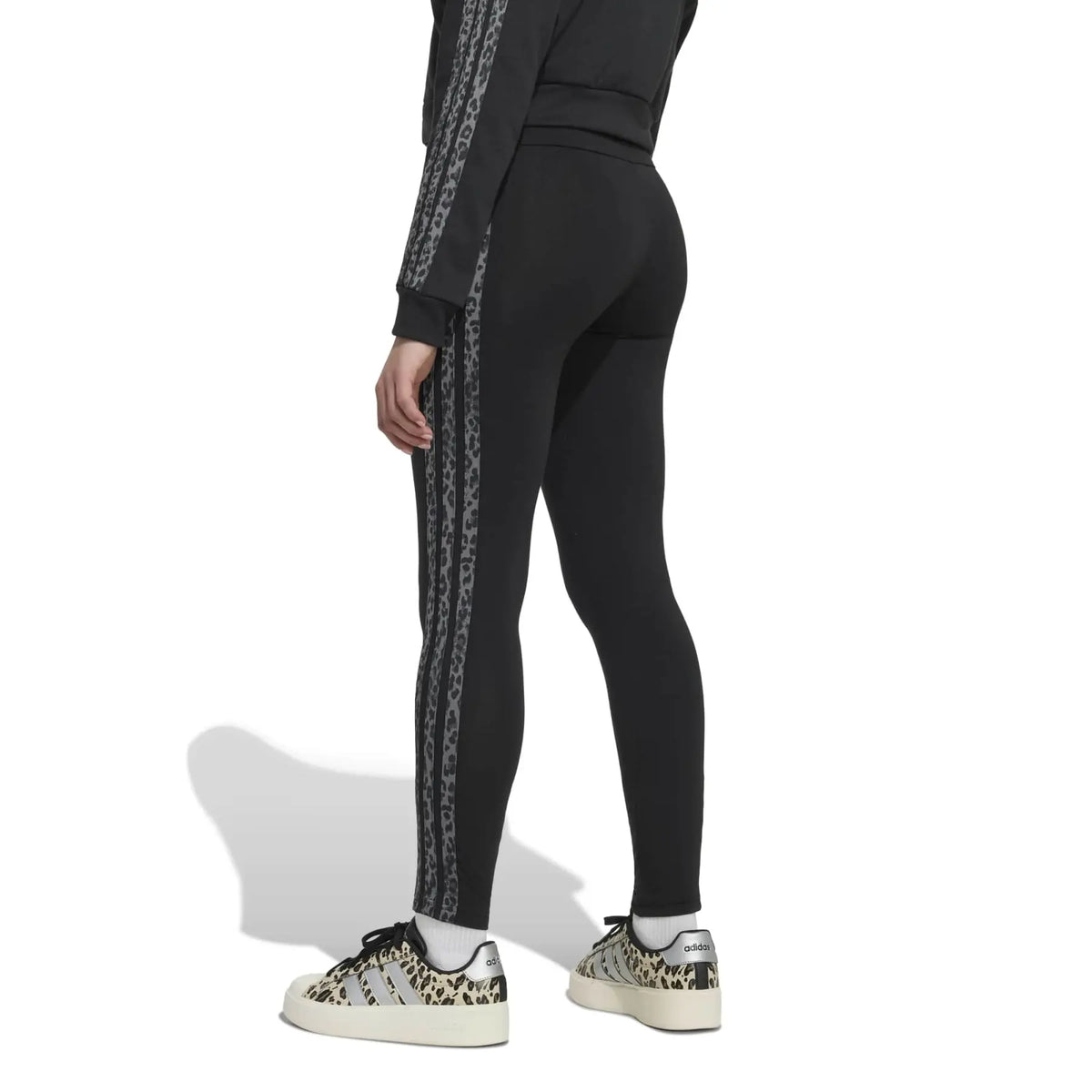 Adidas Girls Legging KC7207 Black/Animal Multi