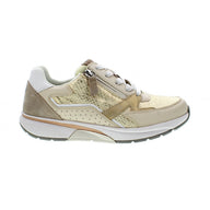 Gabor Womens Rolling Soft Trainer 86.878.35 Platino/Ivory/Weiss