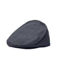 Barbour Mens Flat Cap Wax Navy