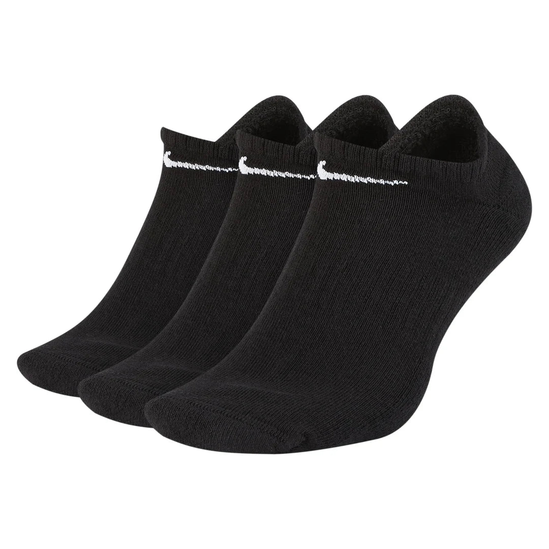 Nike Everyday Cushioned No Show Socks Black