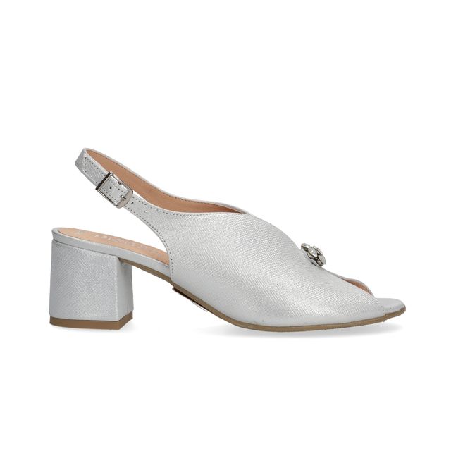 Bioeco Womens Shoe 4263 Silver Shimmer