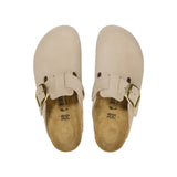 Birkenstock Womens Sandal Boston Big Buckle Sandcastle