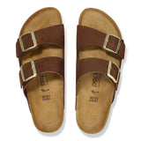Birkenstock women's leather slip-on sandal