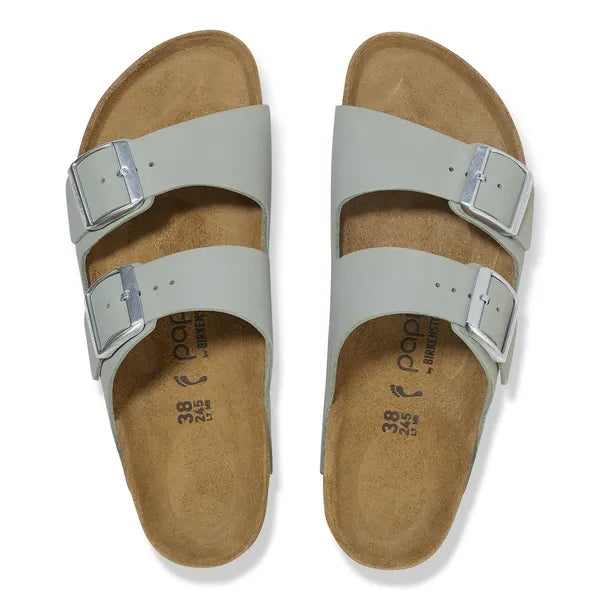 Birkenstock Womens Sandal Arizona Pap Flex Platform Pure Sage