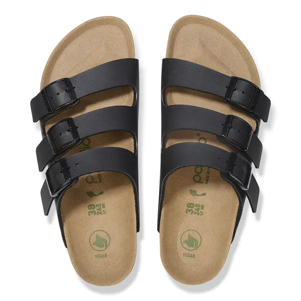 Birkenstock Womens Sandals Florida III Pap Flex Platform Black