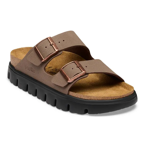 Birkenstock women's brown platform sandal