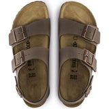 Birkenstock Milano men's mocca leather sandal