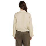 YAYA Womens Shirt 01-201209-604 Warm Dust Sand