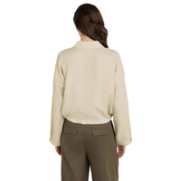 YAYA Womens Shirt 01-201209-604 Warm Dust Sand