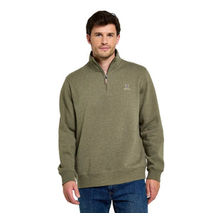 Dubarry Mens Zip Neck Sweater Boyce Green