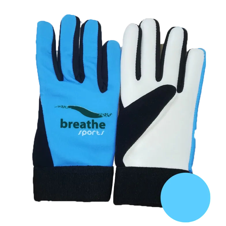 Breathe Sports Gaelic Gloves Dub Blue/White