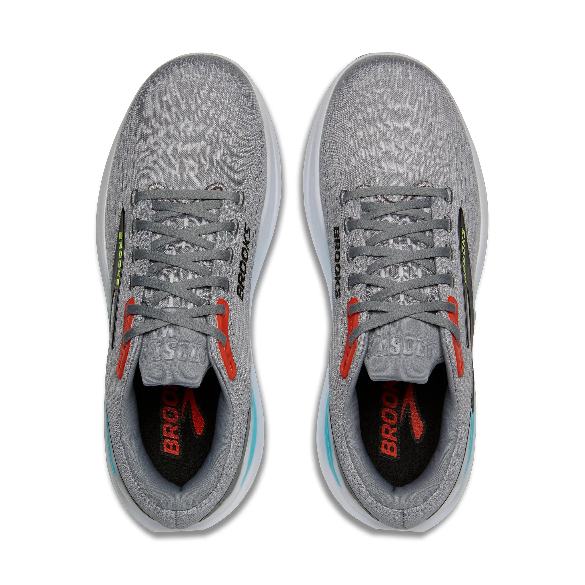 Brooks Mens Trainer Ghost Max 3 Primer Grey/Antarctica/Red