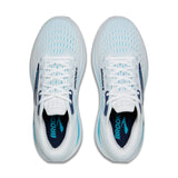 Brooks Mens Trainer Ghost Max 3 Bright White/Beacon Blue/Teal