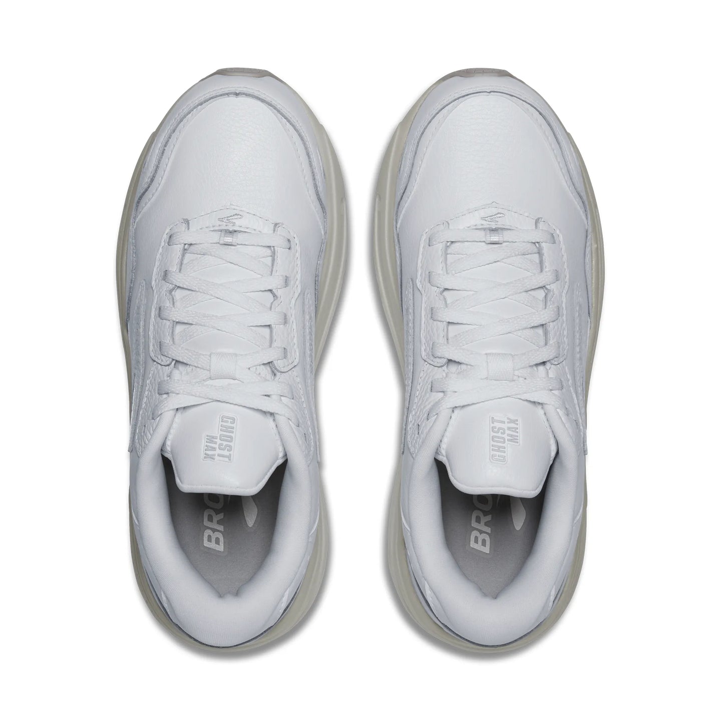 Brooks Womens Trainer Ghost Max L White/White