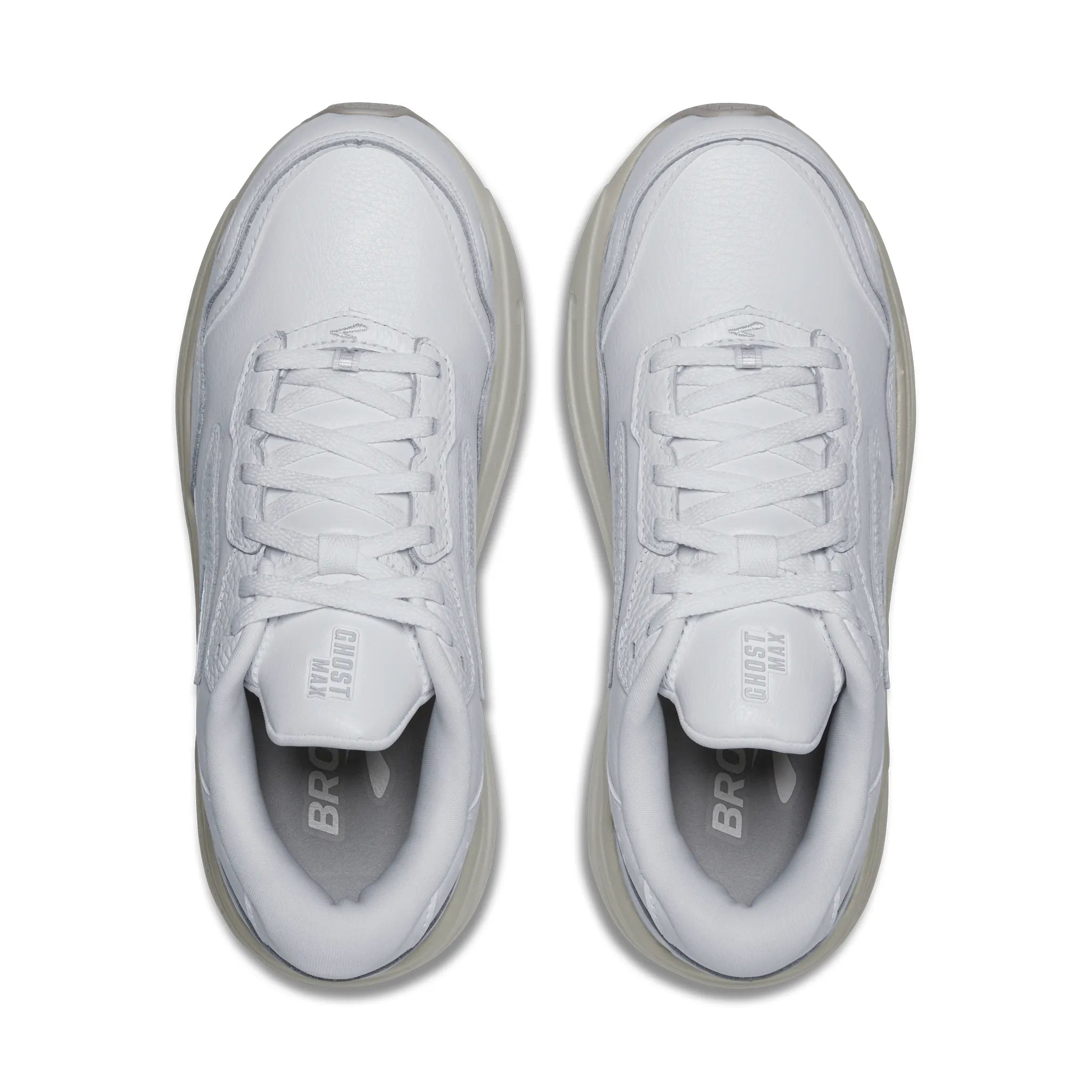 Brooks Womens Trainer Ghost Max L White/White