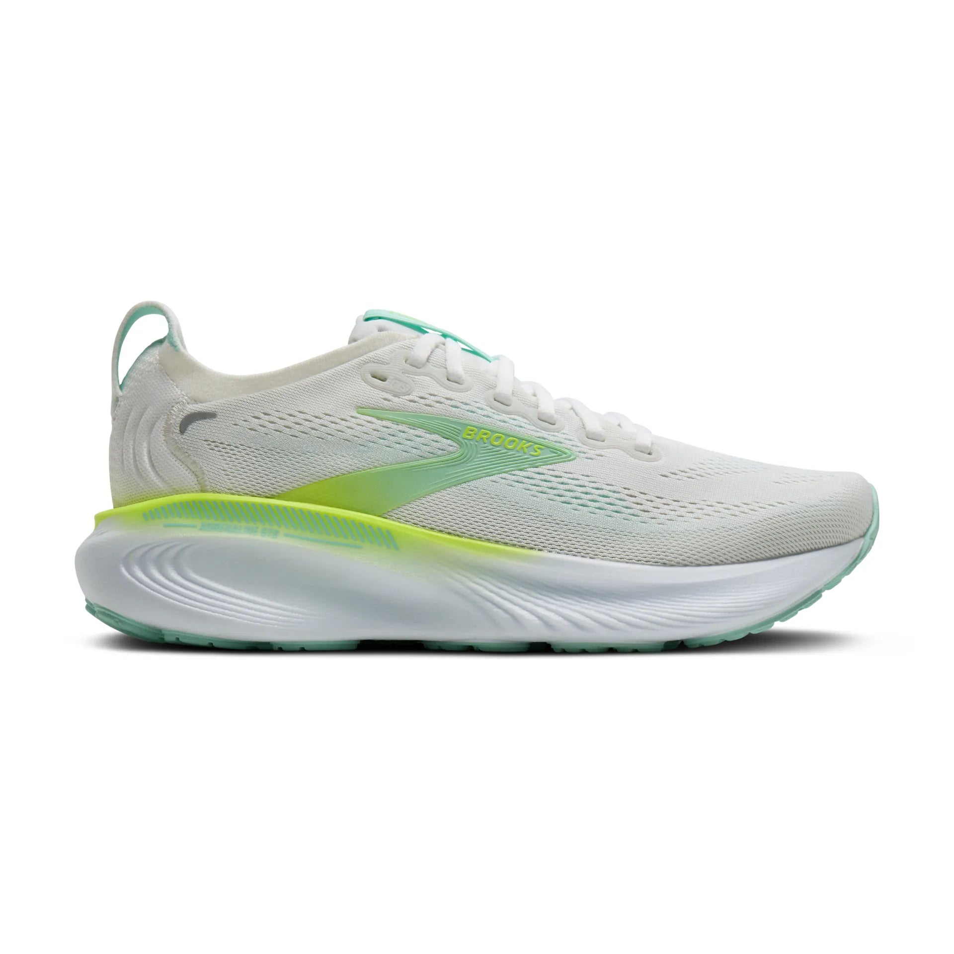 Brooks Womens Trainer Adrenaline GTS25 White/Nightlife/Yucca
