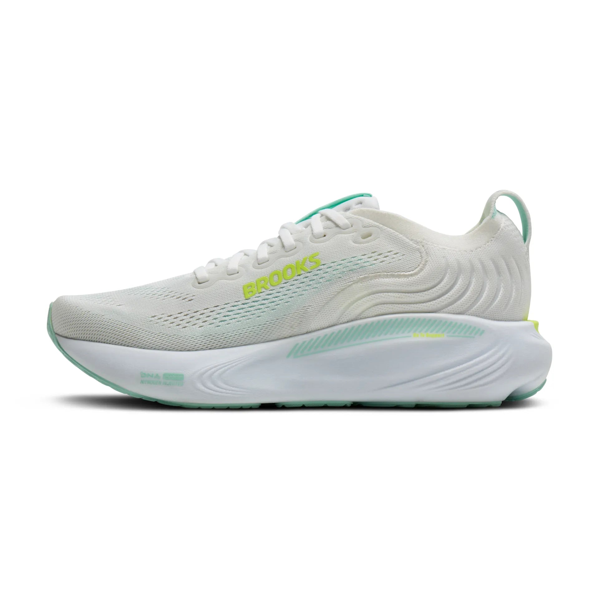 Brooks Womens Trainer Adrenaline GTS25 White/Nightlife/Yucca