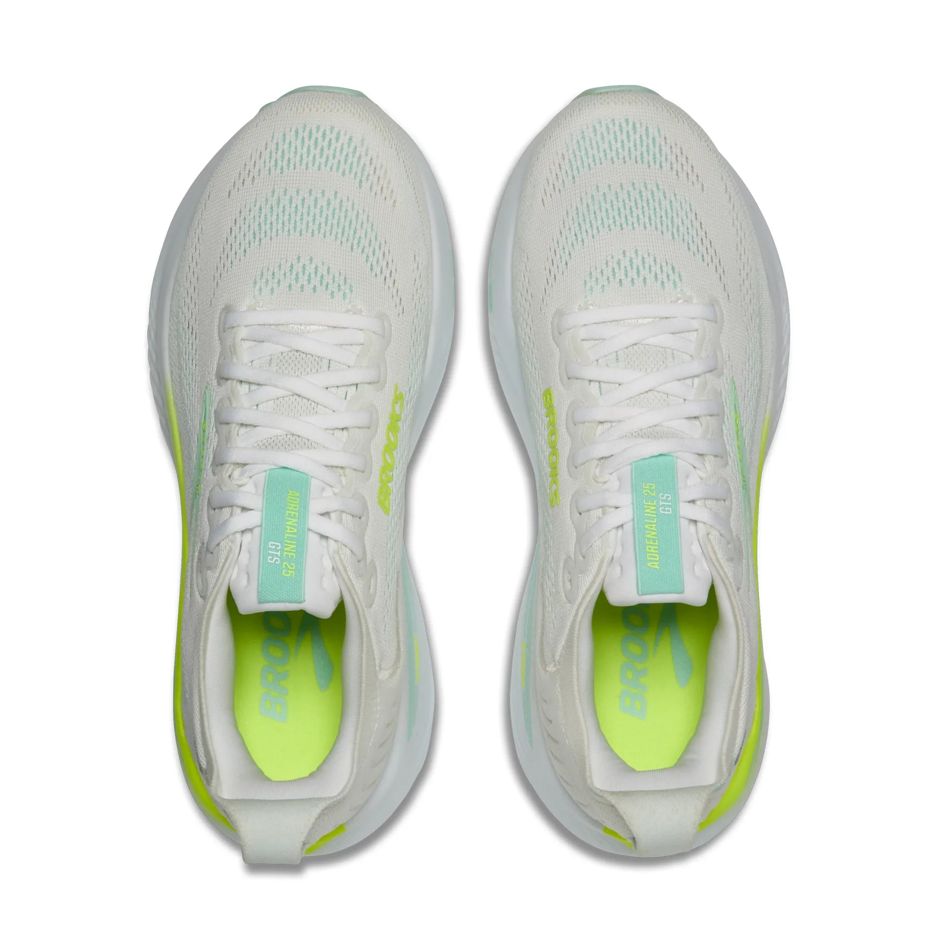 Brooks Womens Trainer Adrenaline GTS25 White/Nightlife/Yucca