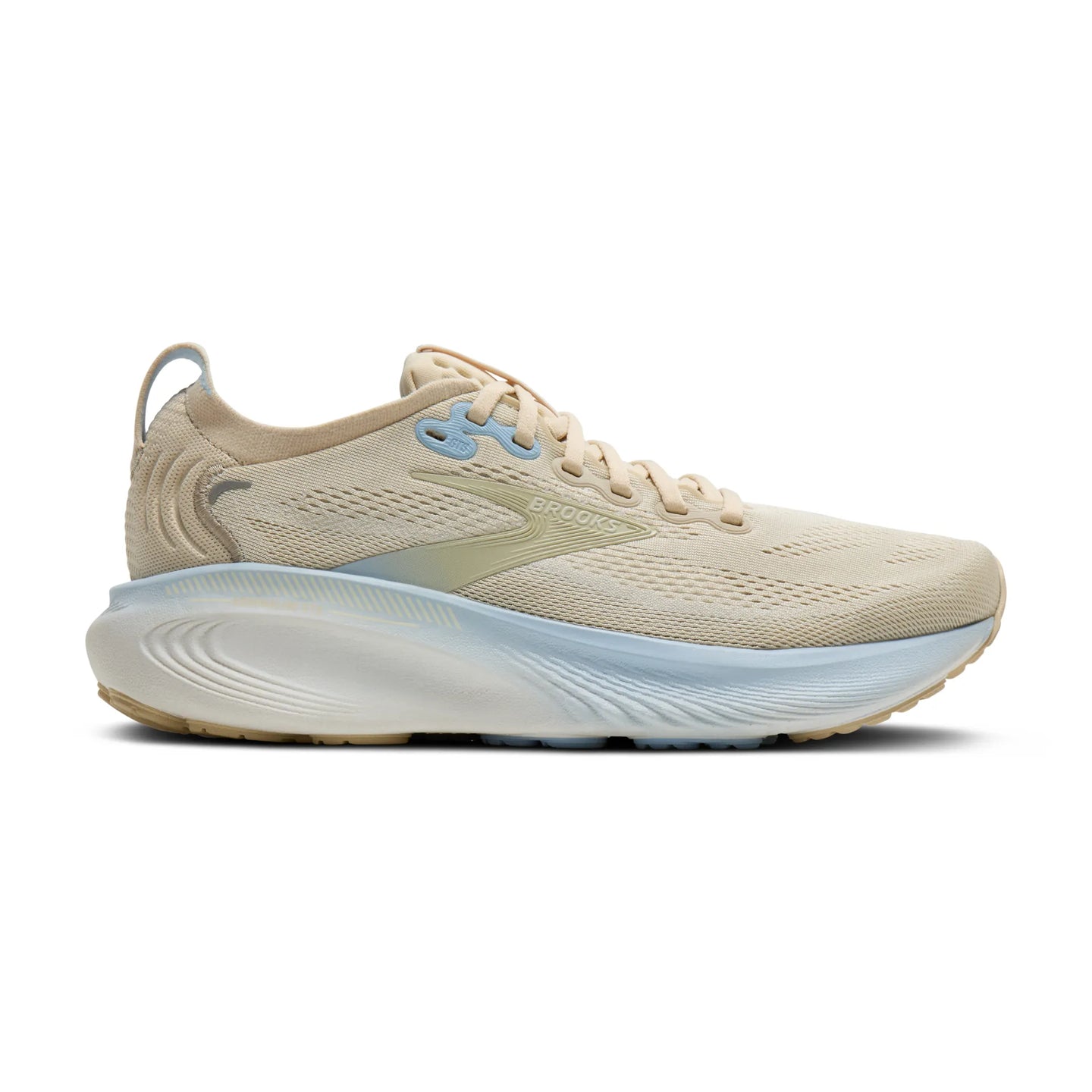 Brooks Womens Trainer Adrenaline GTS25 Sand/Coconut/Skyway