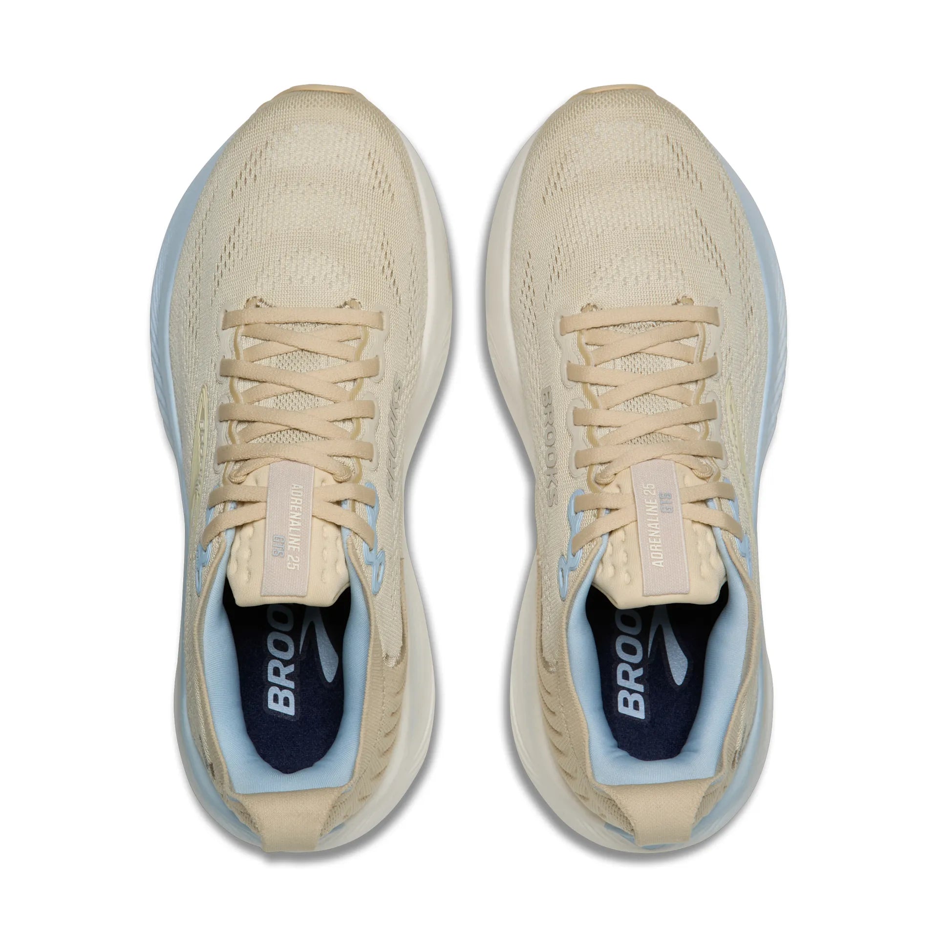 Brooks Womens Trainer Adrenaline GTS25 Sand/Coconut/Skyway