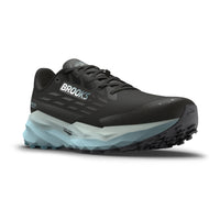 Brooks Womens Trainer Cascadia 19 GTX Black/Ebony/Blue Flower