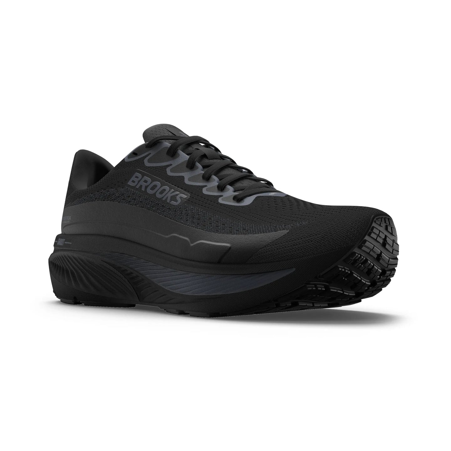 Brooks Womens Trainer Ghost 17 GTX Black/Black/Ebony