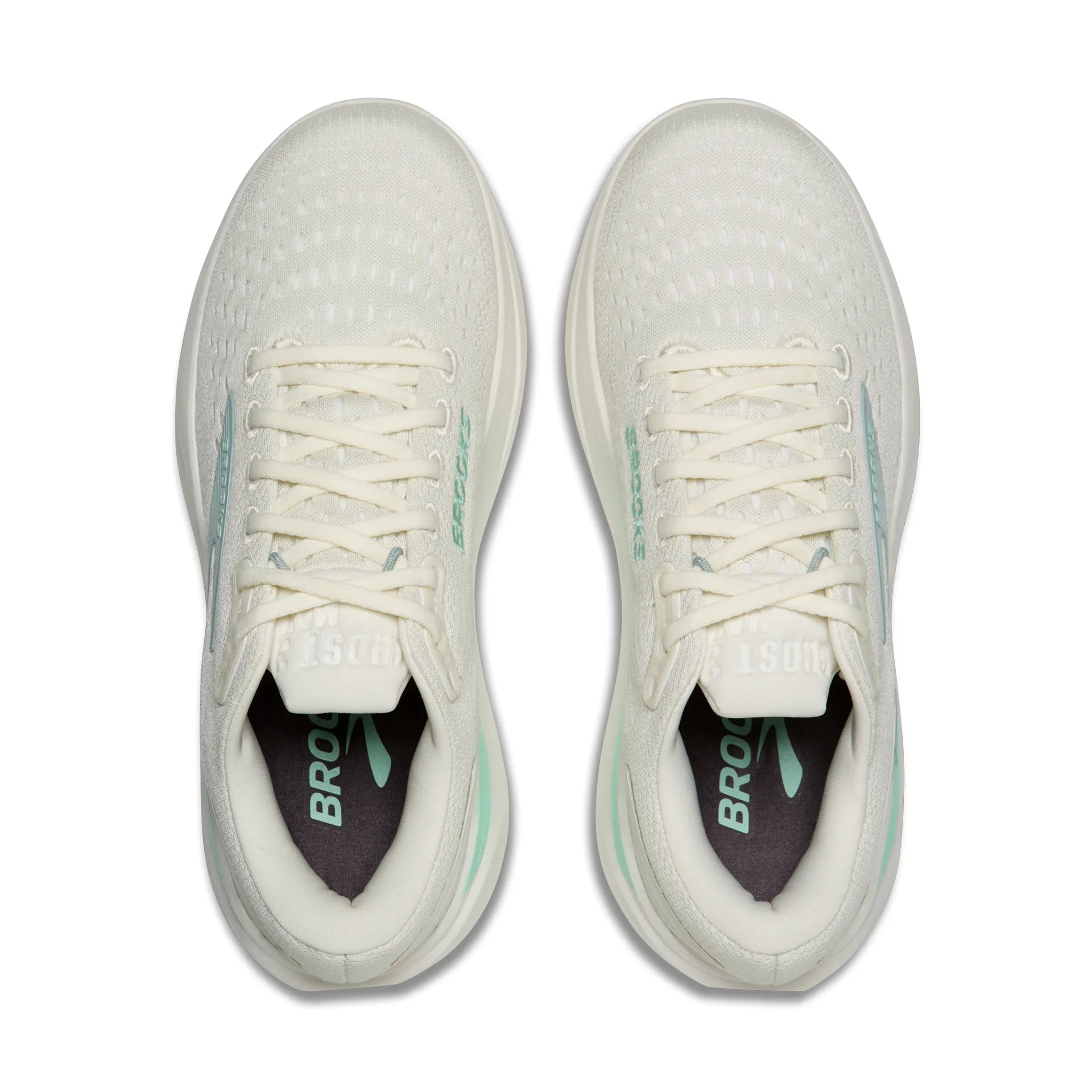 Brooks Womens Trainer Ghost Max 3 Coconut/Yucca/Gray Mist