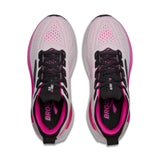 Brooks Womens Trainer Glycerin GTS23 White/Phantom/Cyber Pink