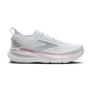 Brooks Womens Trainer Glycerin GTS 23 White/Harbor Mist/Metallic