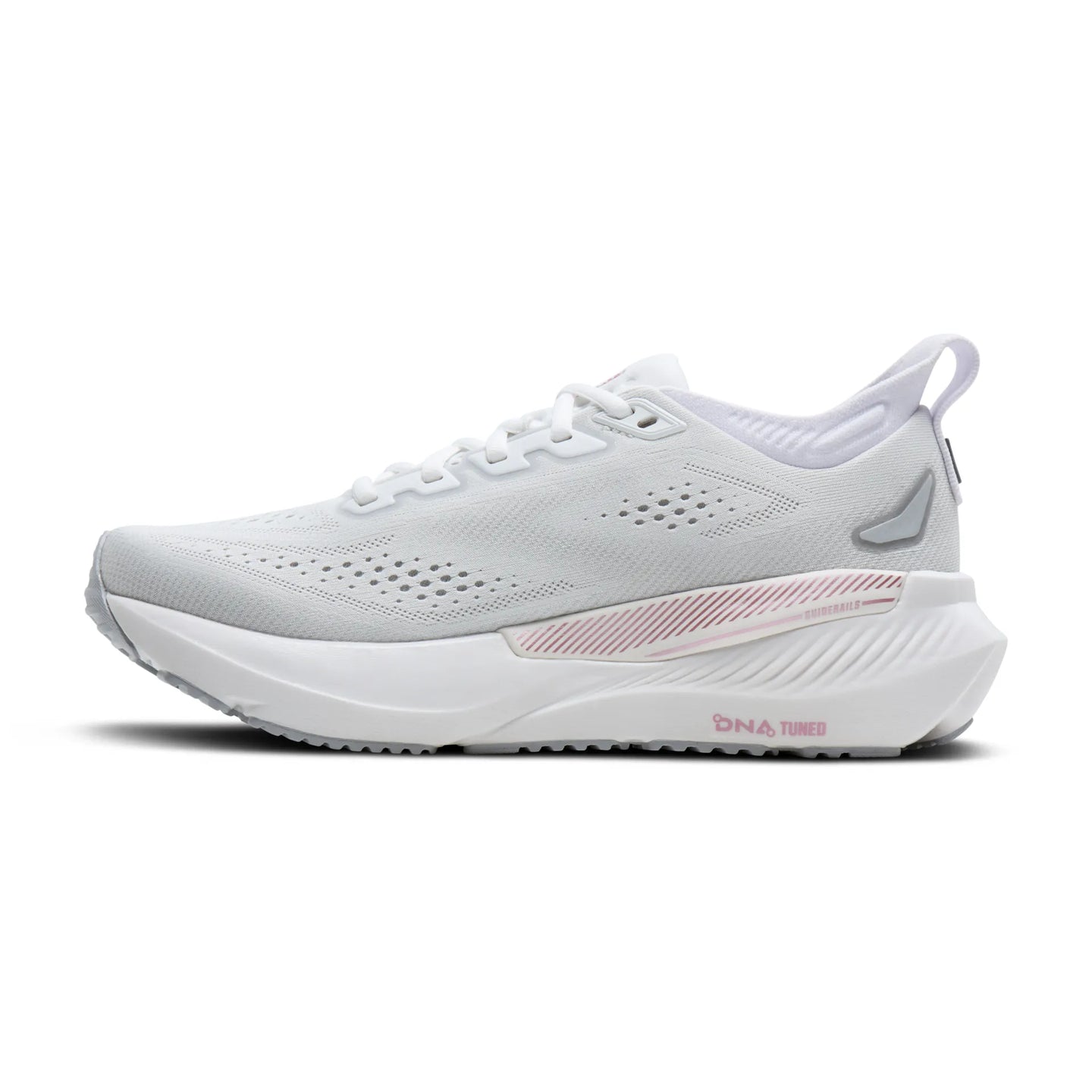 Brooks Womens Trainer Glycerin GTS 23 White/Harbor Mist/Metallic