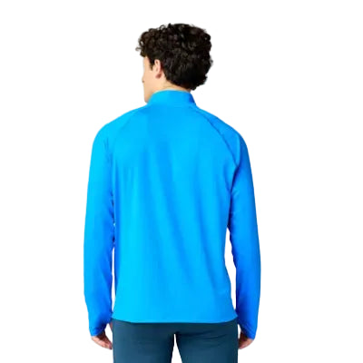 Brooks Dash 3.0 men's cyber blue quarter-zip running top