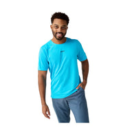 Brooks Mens T-Shirt High Point Short Sleeve 2.0 Blazing Blue/Atomic Blue
